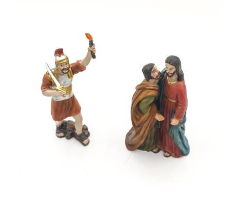 Bacio di Giuda - resina h 9 cm