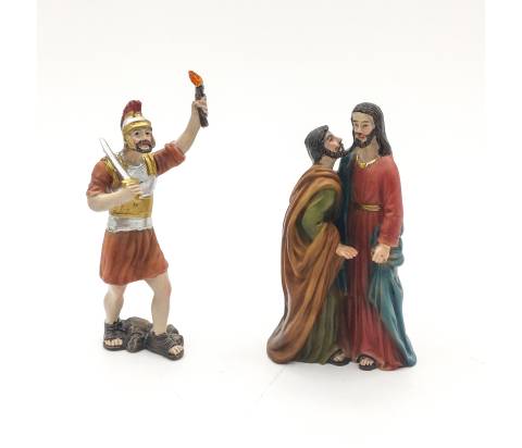 Bacio di Giuda - resina h 9 cm
