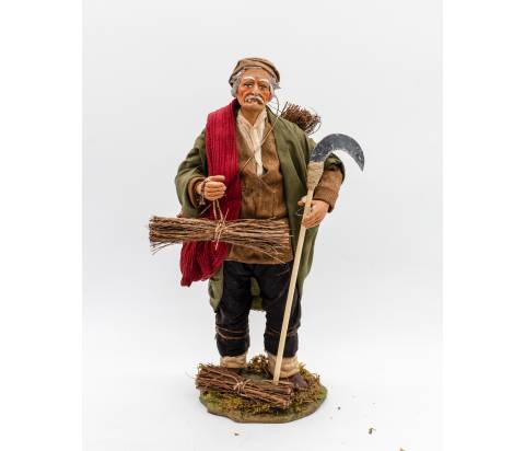 Uomo con Falce - h 24 cm