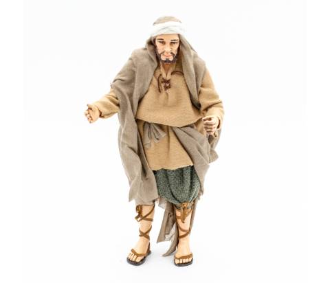 Pastore Arabo - resina h 20 cm