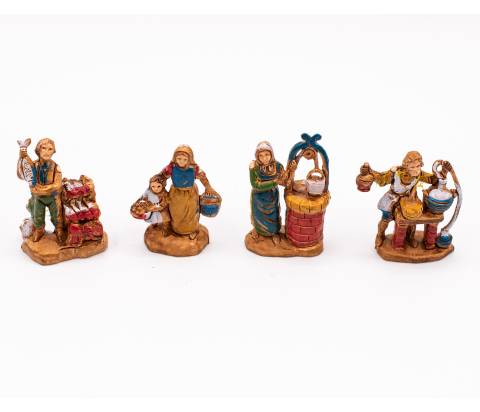  Mestieri 2 - h 3,5 cm - Presepi da 2 a 60 cm