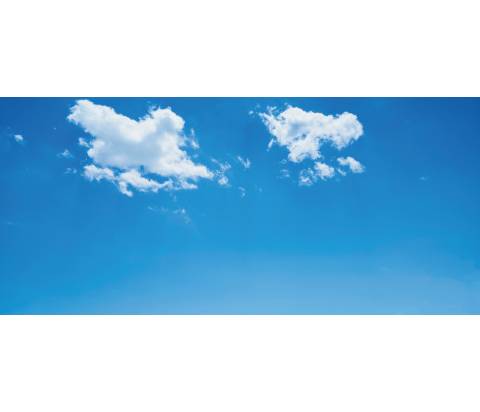 Sfondo Cielo Azzurro 70x140 cm