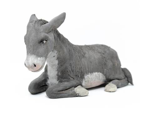 Asino - h 14 cm - Fisse Vestite - 14 cm