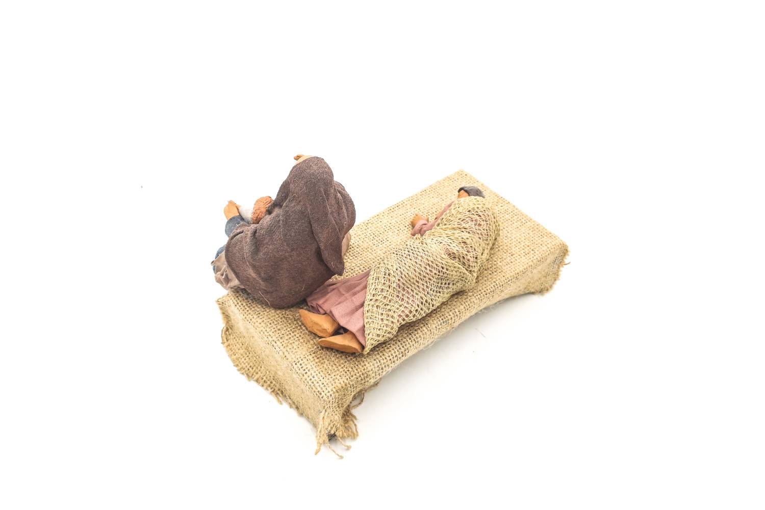 Natività Madonna che riposa - h 16 cm