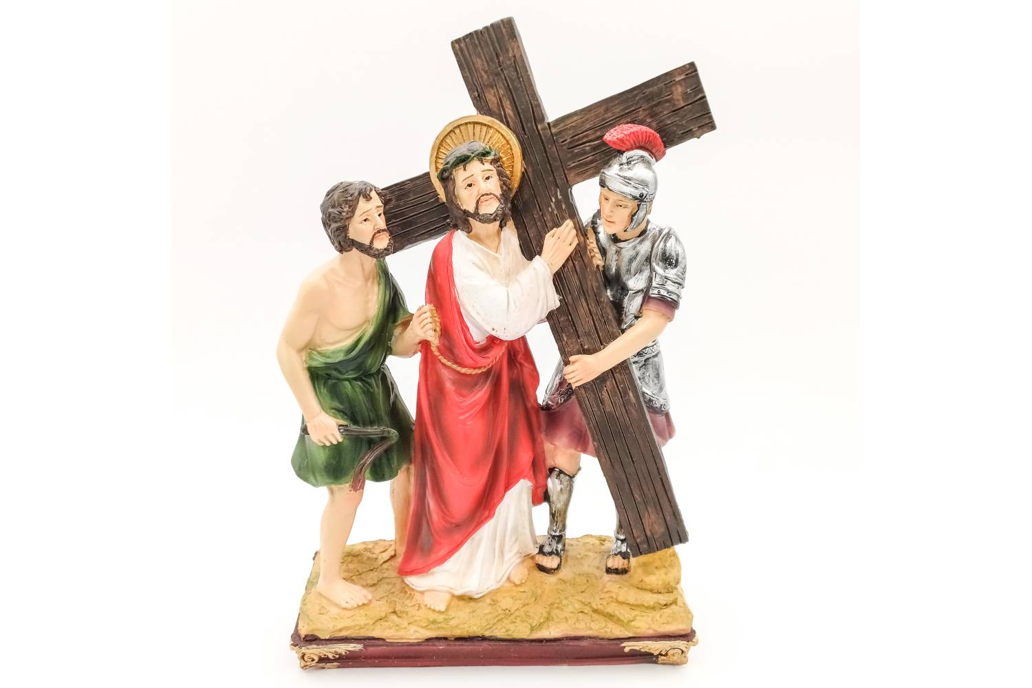Via Crucis Completa - resina h 20 cm