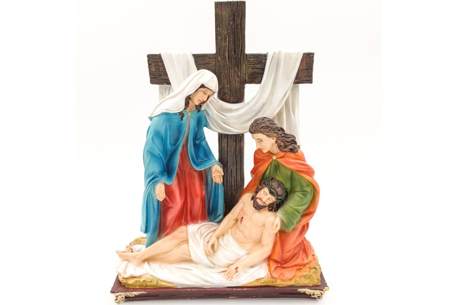 Via Crucis Completa - resina h 20 cm