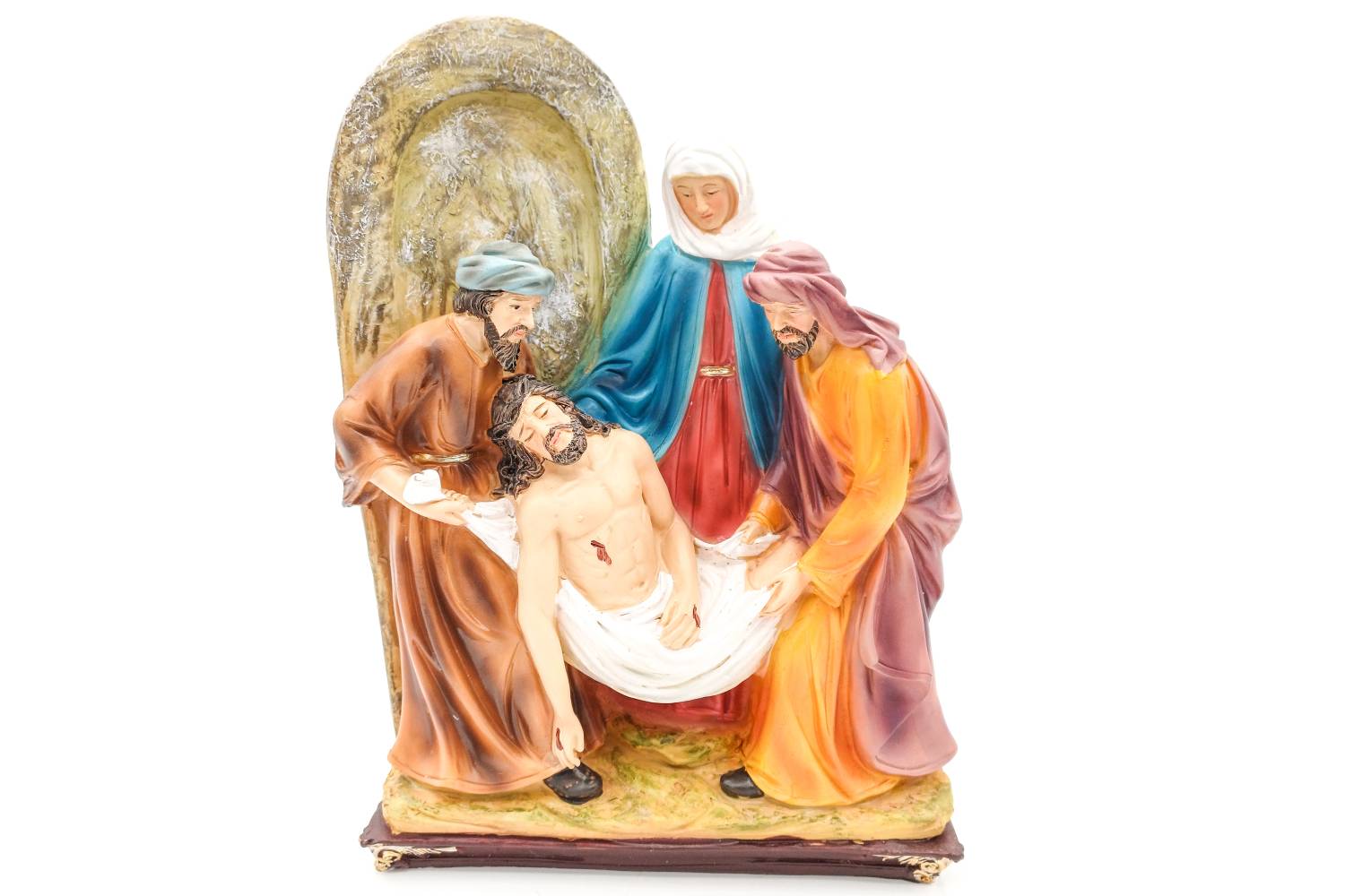 Via Crucis Completa - resina h 20 cm