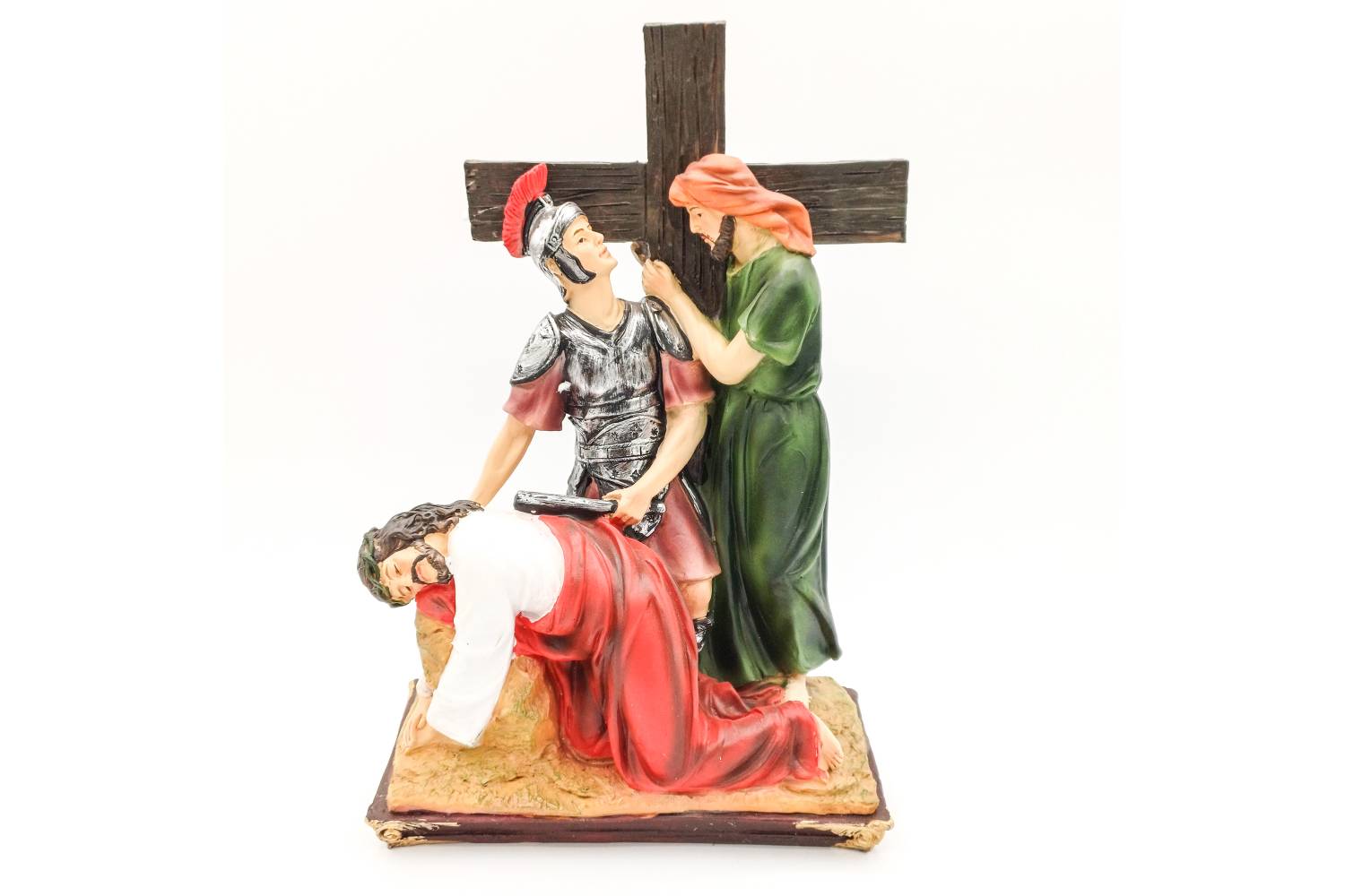 Via Crucis Completa - resina h 20 cm