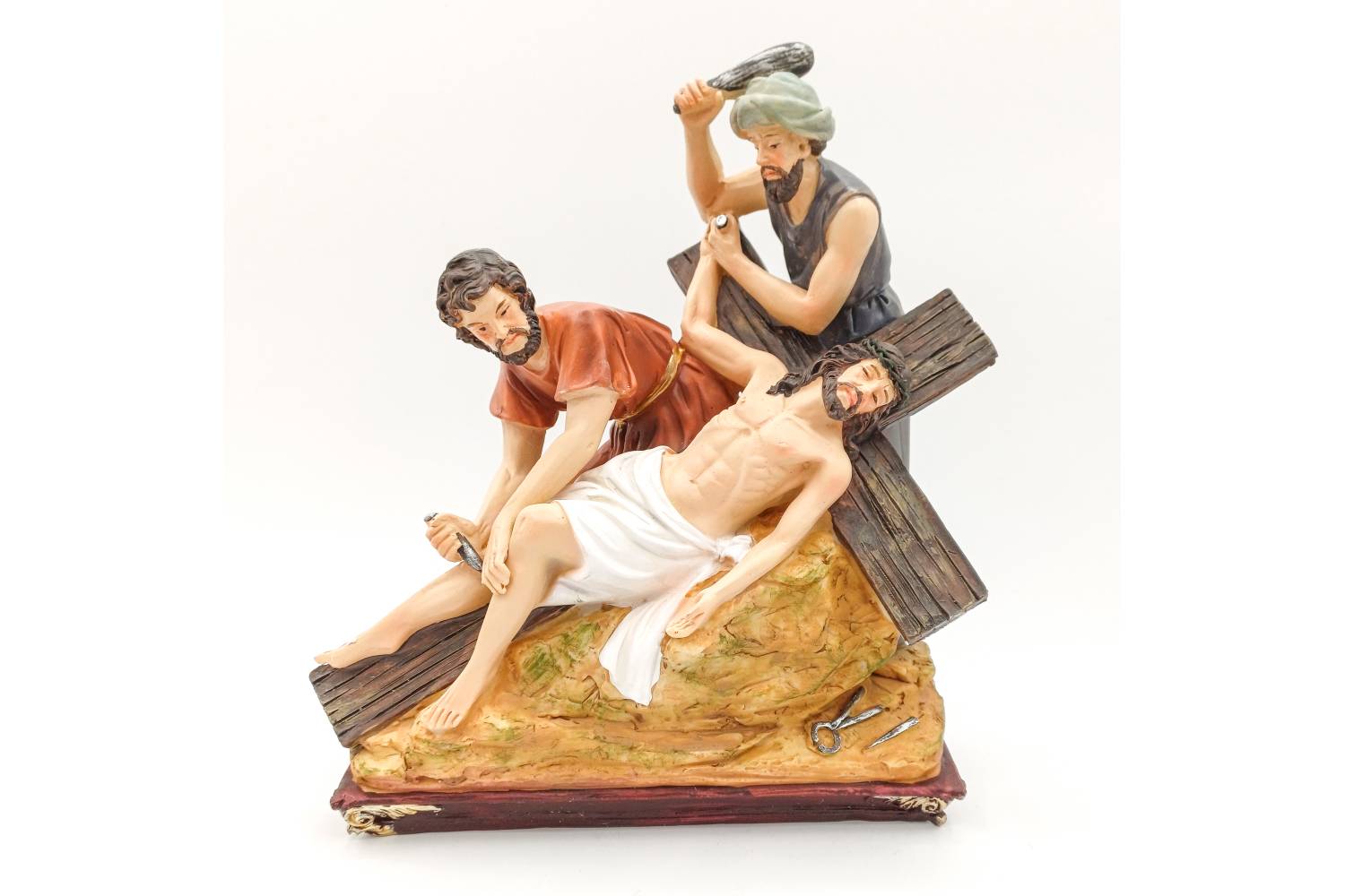 Via Crucis Completa - resina h 20 cm