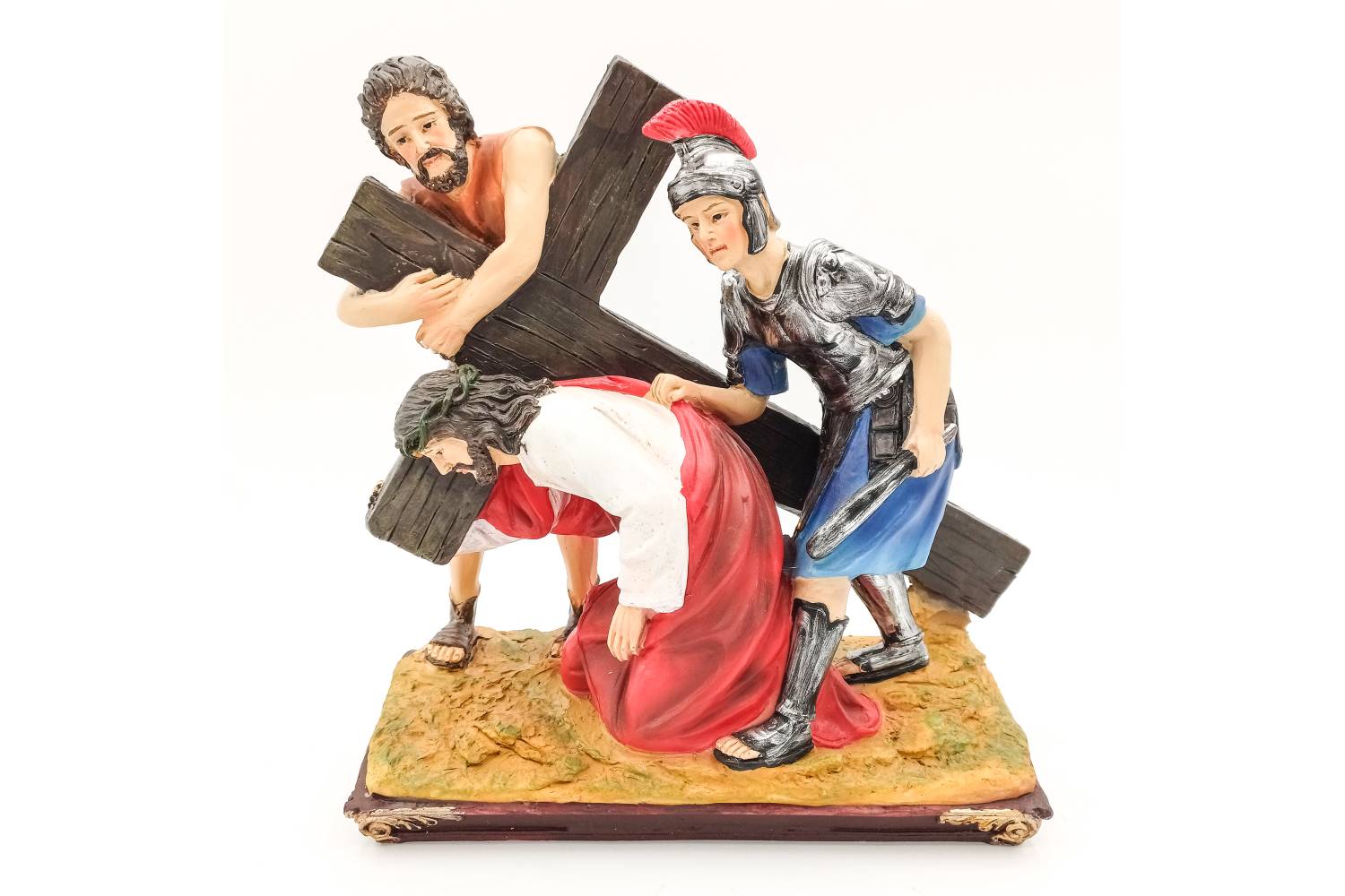 Via Crucis Completa - resina h 20 cm