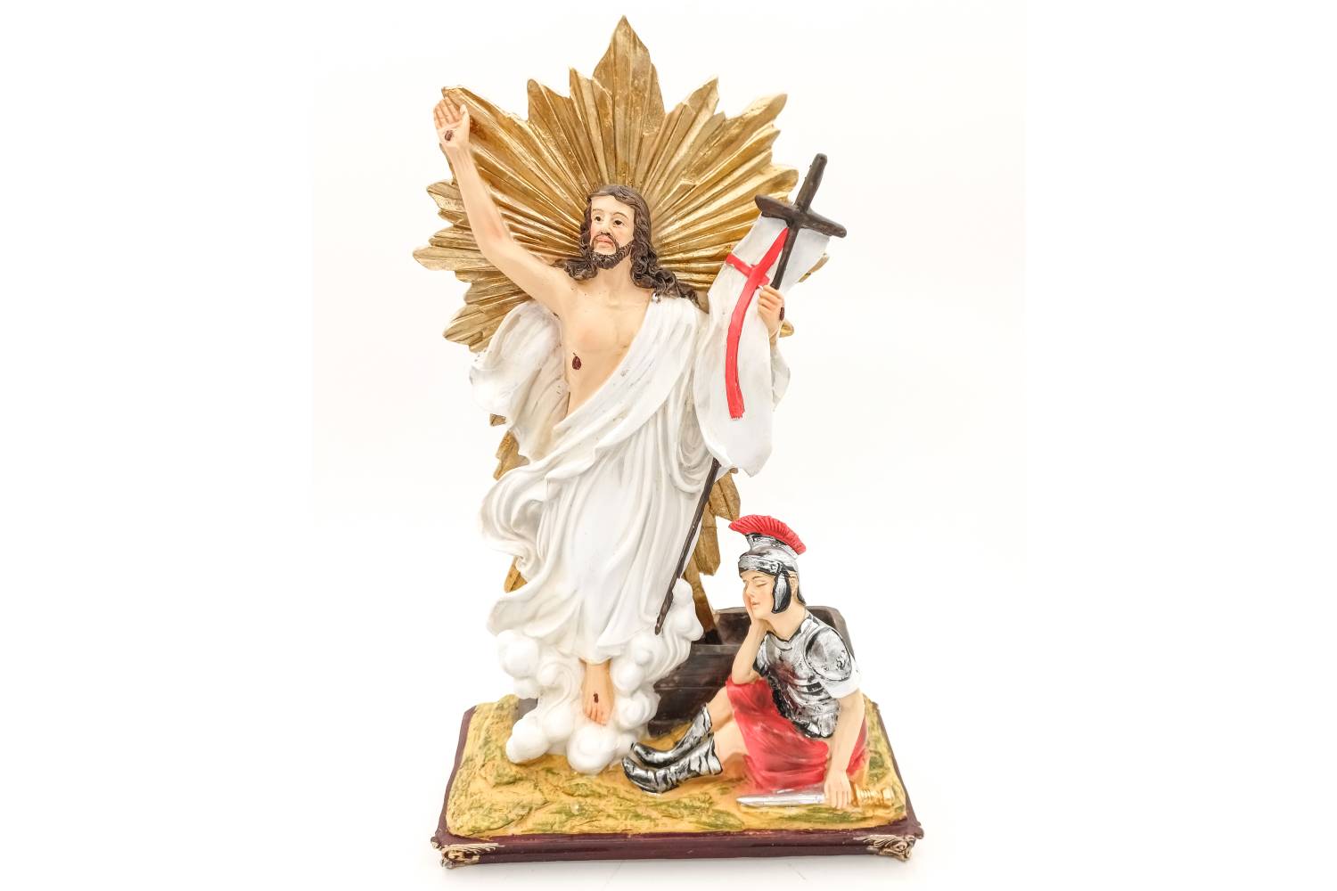 Via Crucis Completa - resina h 20 cm