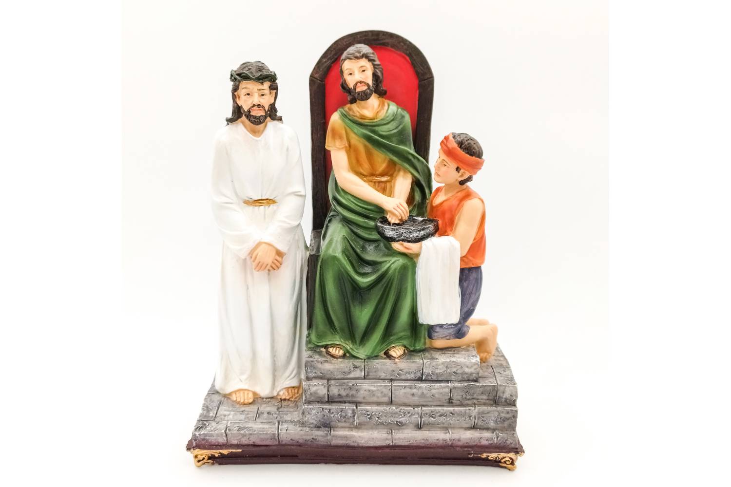 Via Crucis Completa - resina h 20 cm