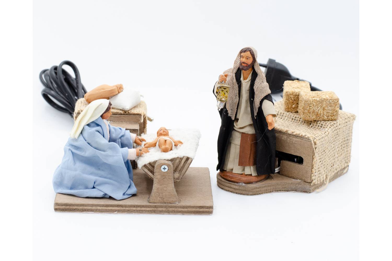 Natività con Base divisa - mov h 10 cm
