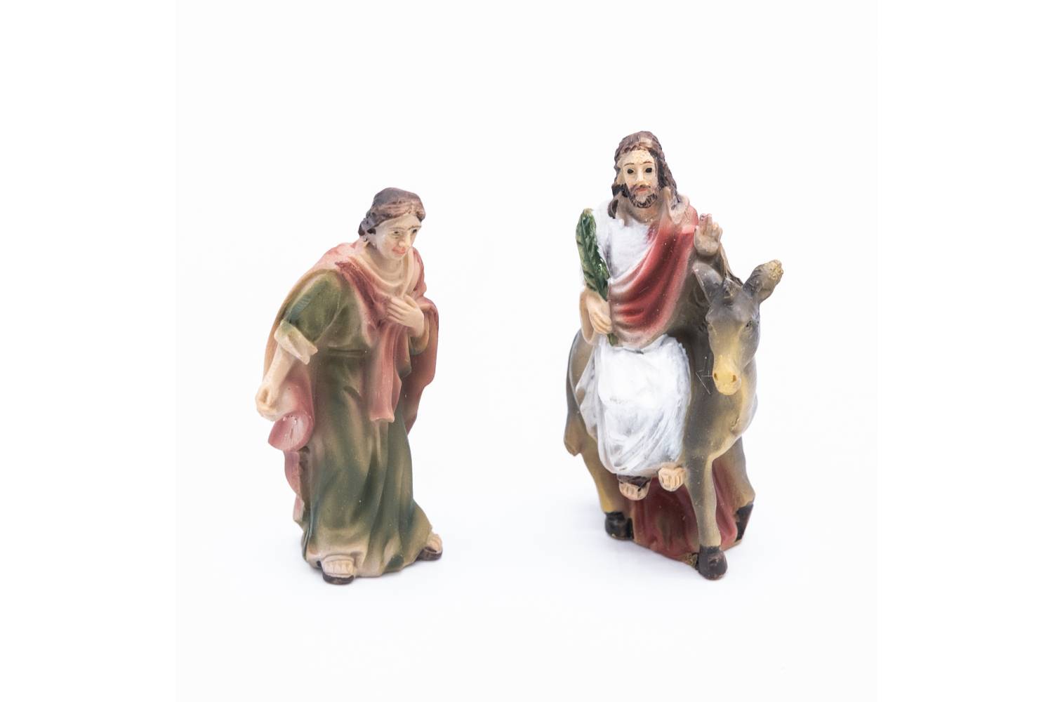  Belén de Pascua completo - resina h 5 cm