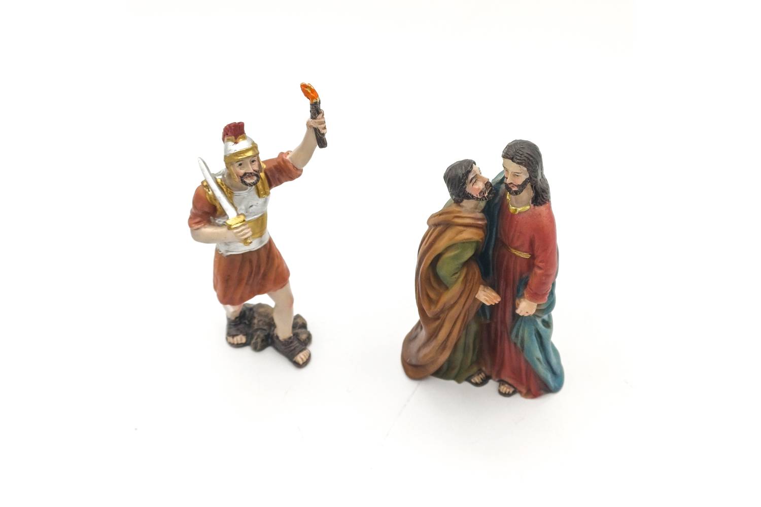Bacio di Giuda - resina h 9 cm