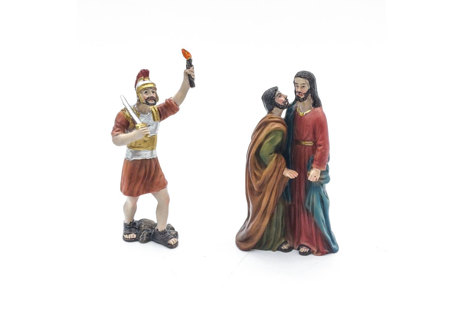 NUOVO Presepe Pasquale Completo - resina h 9 cm