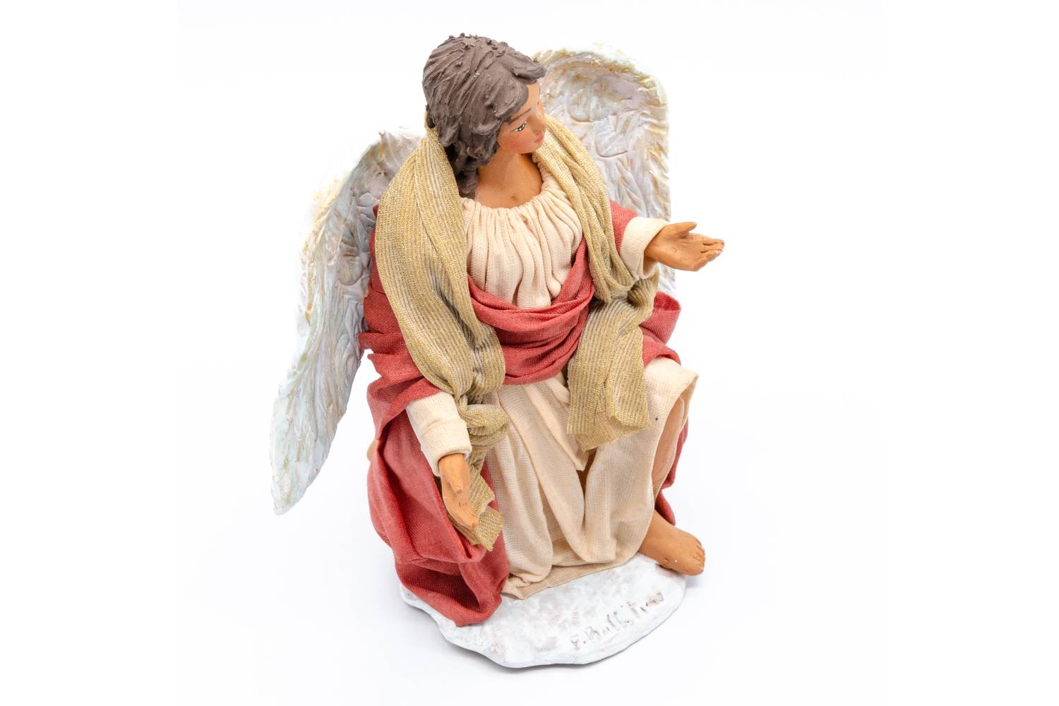 Angelo in Ginocchio - h 24 cm
