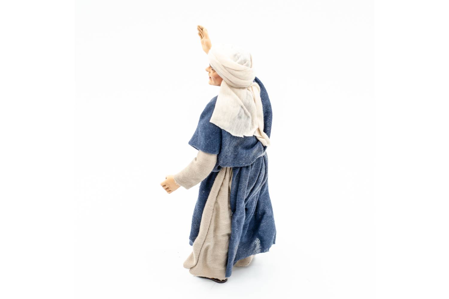 Pastore con Turbante Chiaro - resina h 20 cm