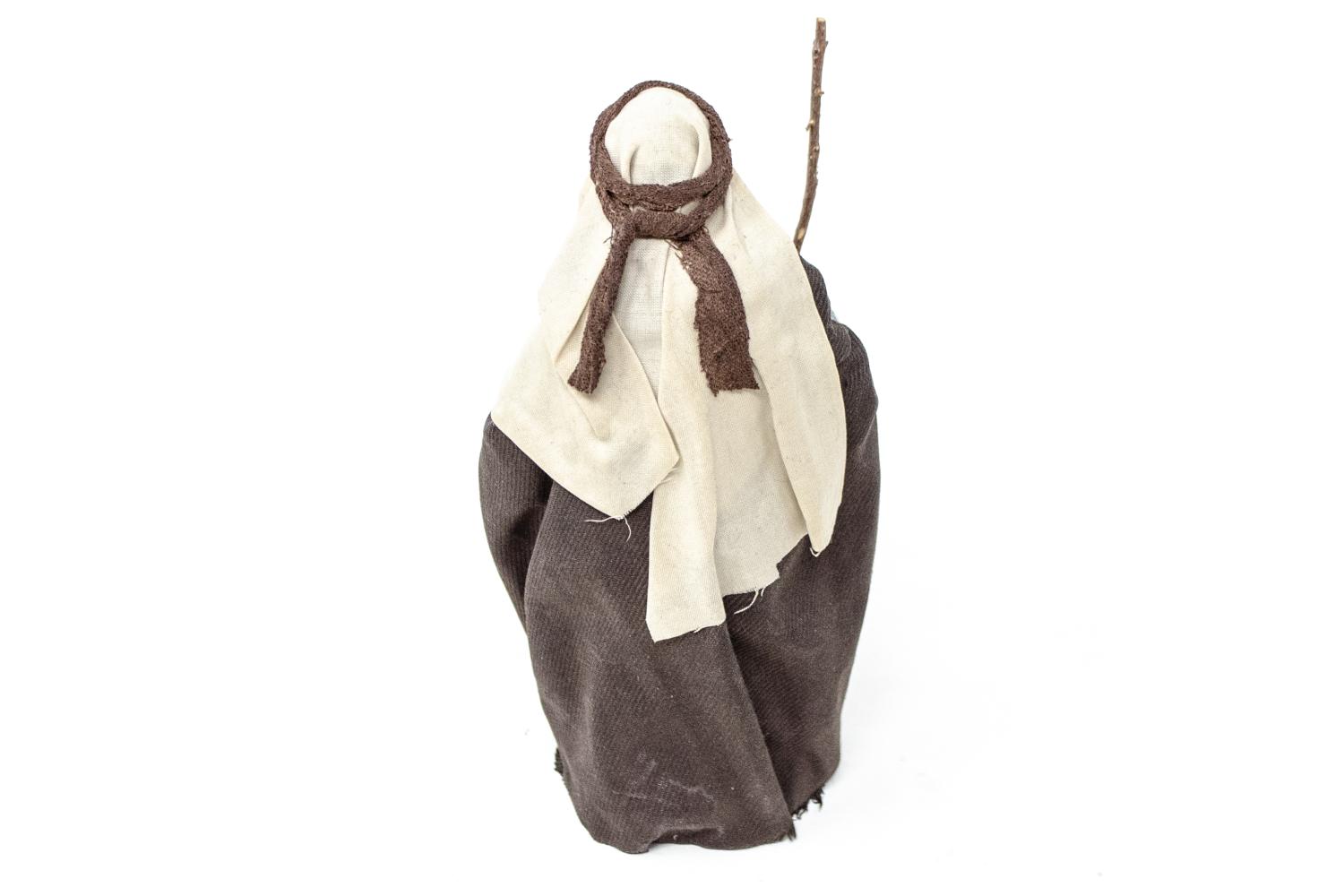 San Giuseppe - h 14 cm - Fisse Vestite - 14 cm