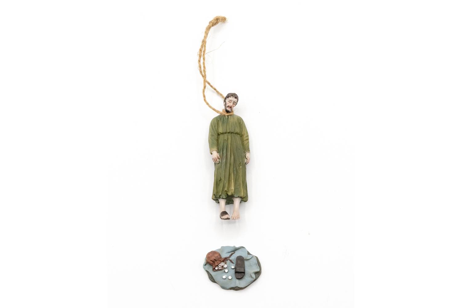 NUOVO Presepe Pasquale Completo - resina h 9 cm