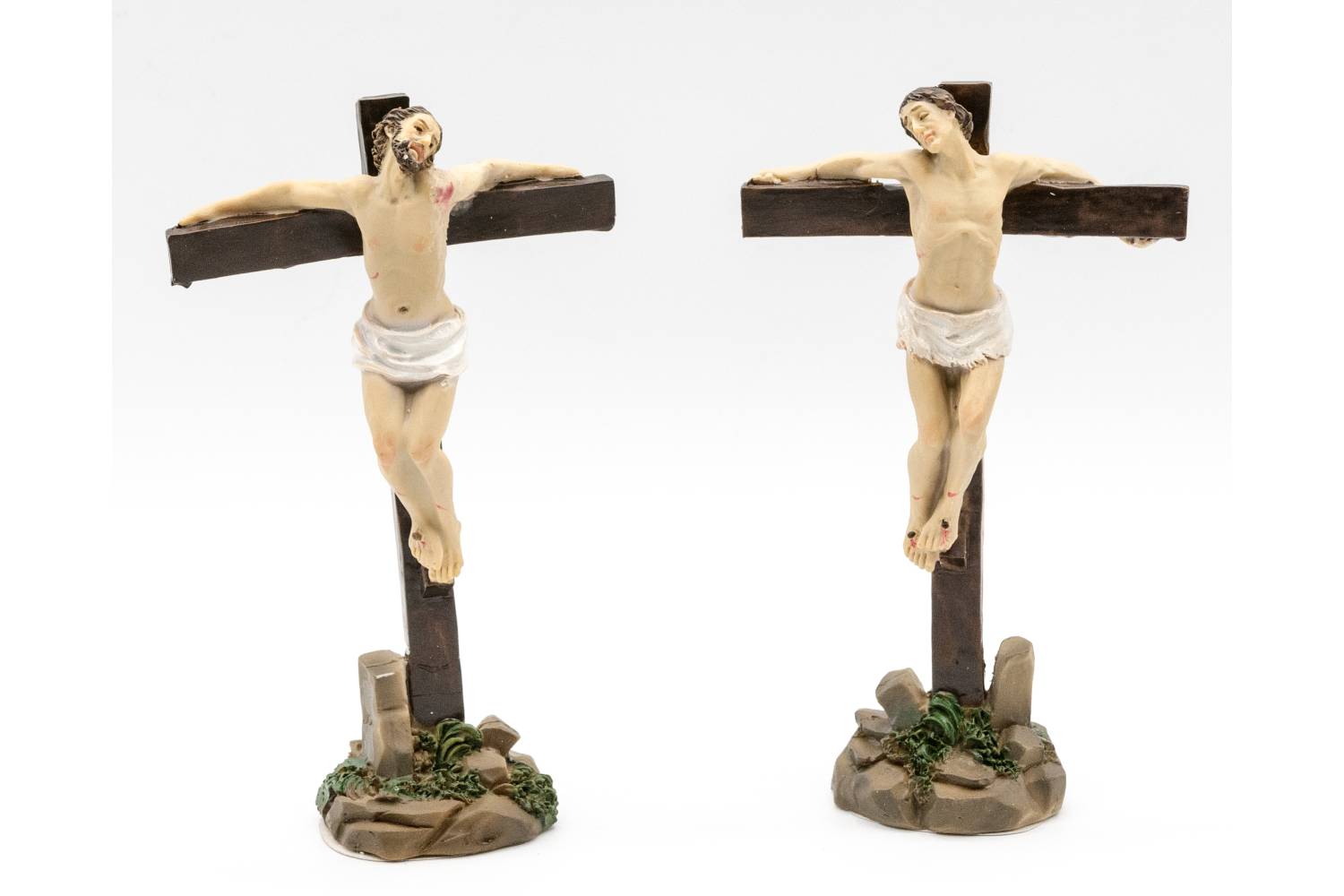 NUOVO Presepe Pasquale Completo - resina h 9 cm