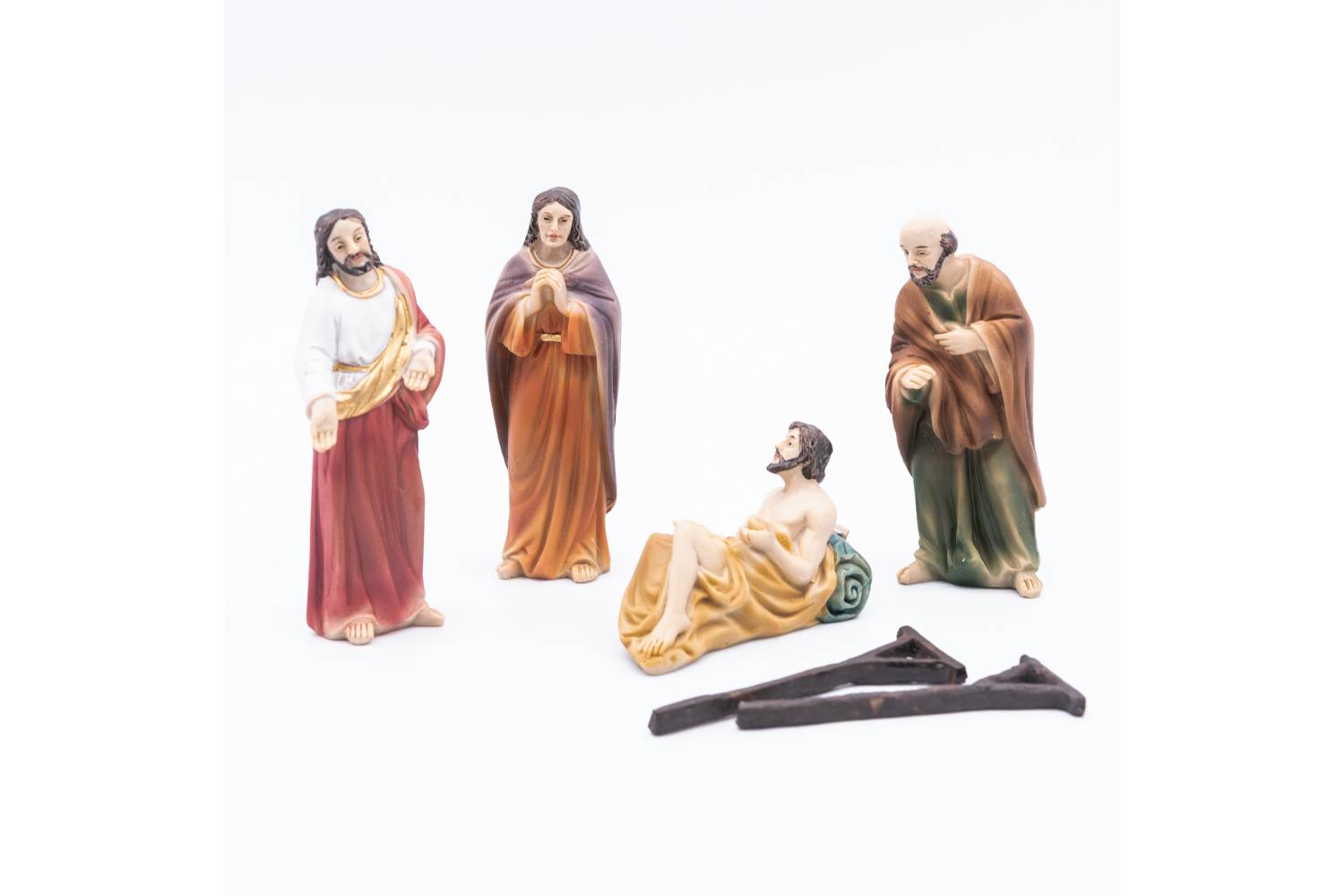 Scene Vita e Miracoli Gesù - resina h 9 cm