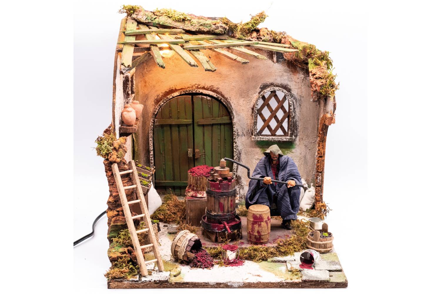 Scena presepe Torchio - h 12 cm