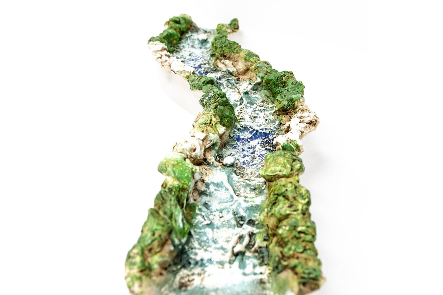  52 x 10 cm - Fiumi