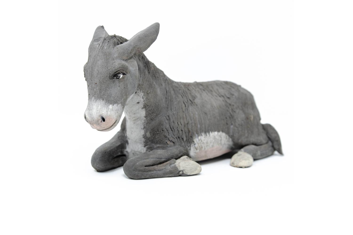 Asino - h 14 cm - Fisse Vestite - 14 cm